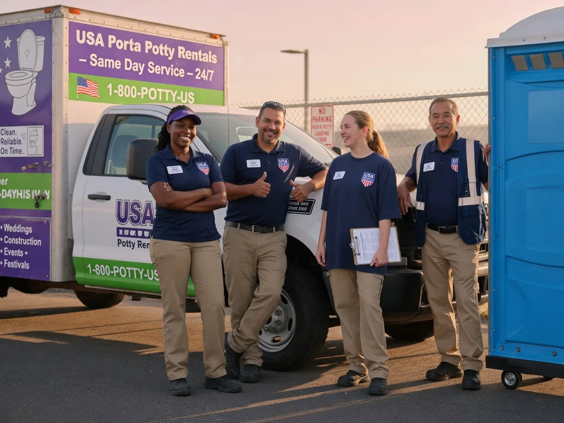 Porta Potty Rental company in Coopersville, MI